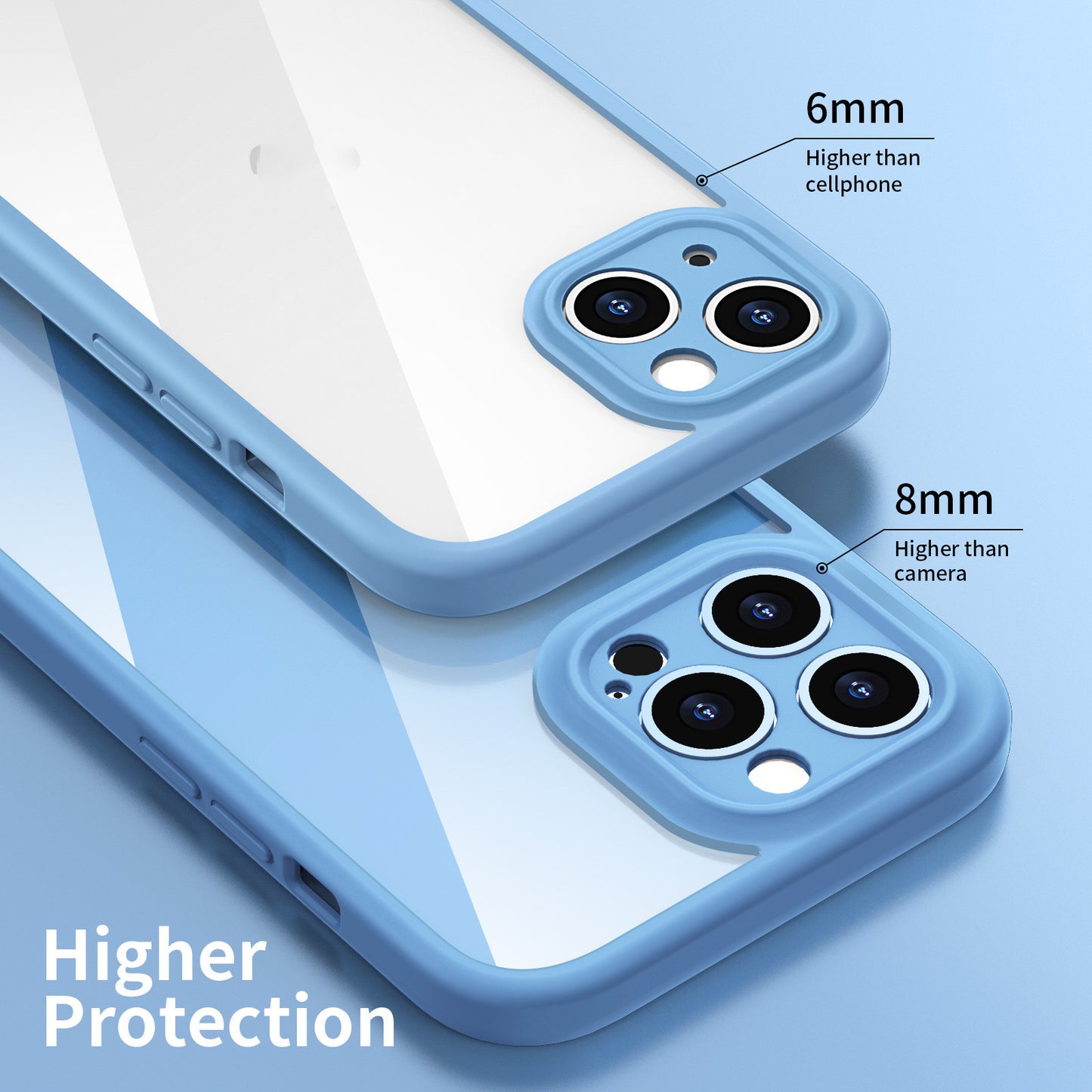 Anti Spy Privacy Glass Solid iPhone Case